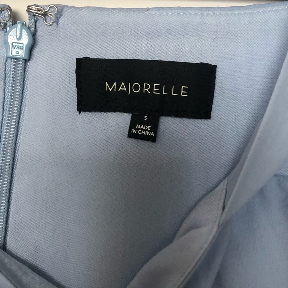 Majorelle Carolyn Mini Dress Baby Blue Small - Picture 7 of 8